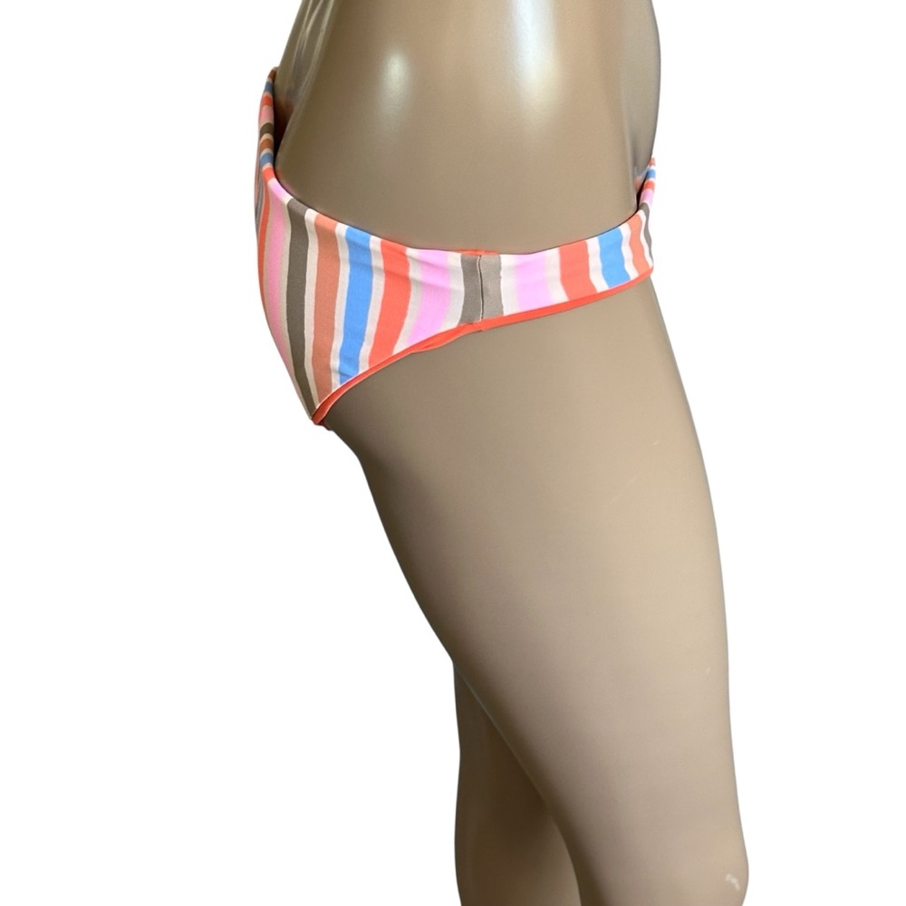 Maaji Reversible Solid To Multi Stripes Bikini Sw… - image 6